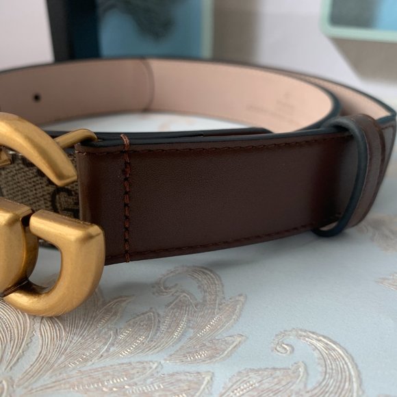 GG belts with Double G buckle